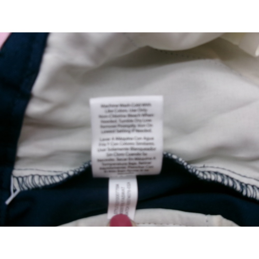 Wonder Nation Girls Navy Blue School Uniform Pants Size 16 Adjustable Waist NEW - Picture 10 of 14